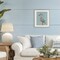 Stupell Industries Coastal Heron Muted Blue Framed Print Under Glass, design by Julie DeRice